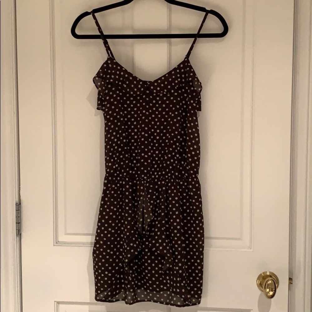 Collective Concepts black dress with white dots
